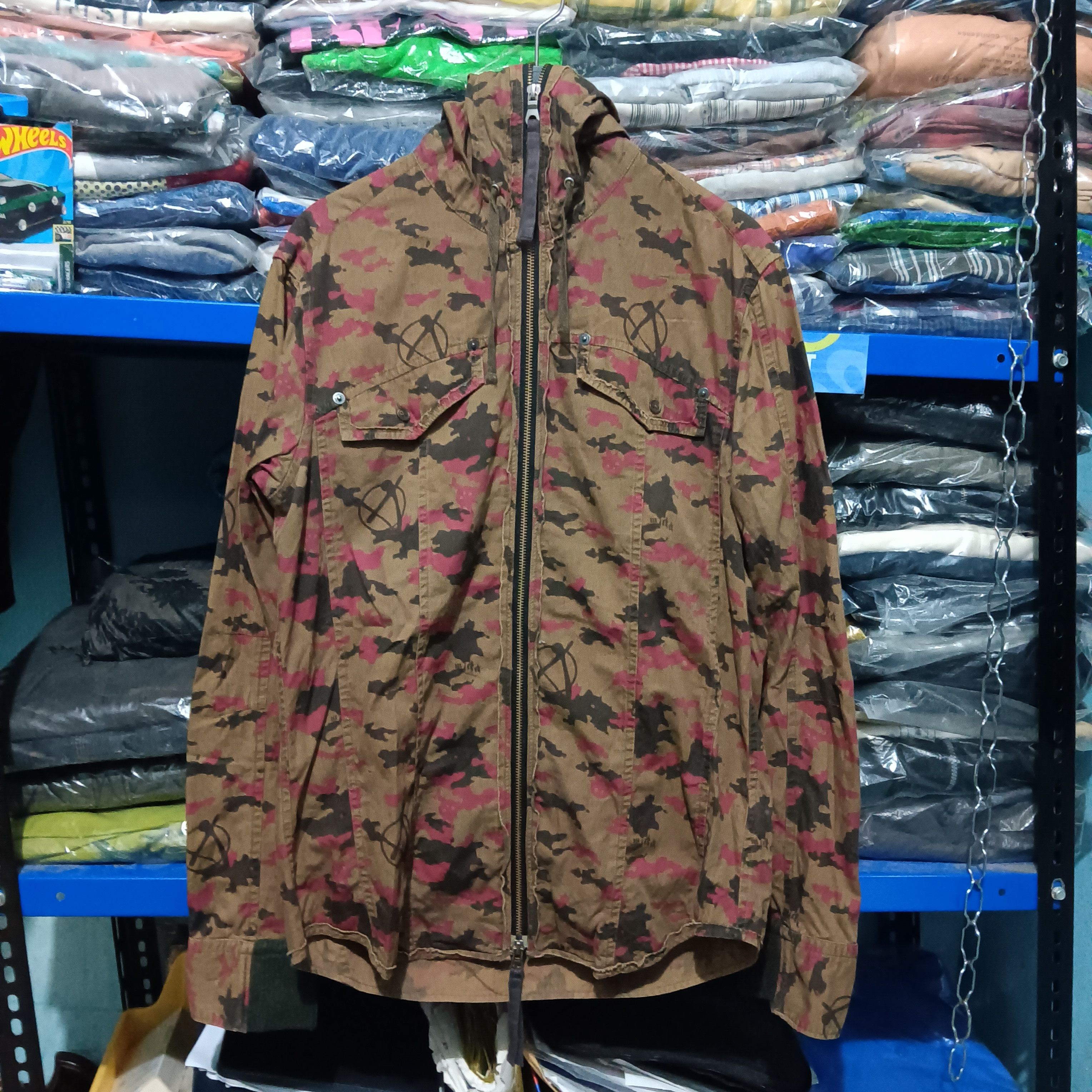PPFM camo fullzip jacket