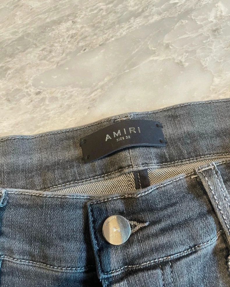 Amiri Amiri patchwork denim pants Size US 32 / EU 48 - 2 Thumbnail