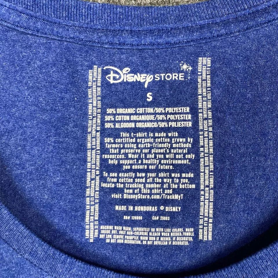 Disney Disney Mickey Mouse Top Women's Small Short Sleeve Organic S Size M / US 6-8 / IT 42-44 - 3 Thumbnail