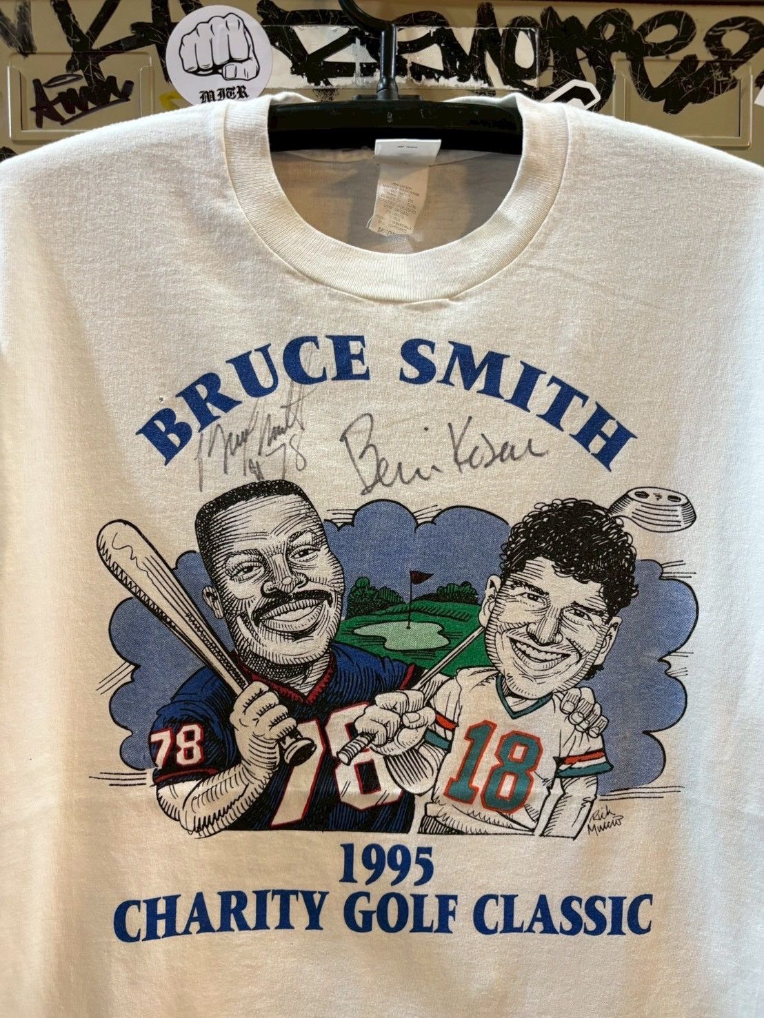 Vintage Bruce smith1995’s vintage tee Size US M / EU 48-50 / 2 - 4 Thumbnail