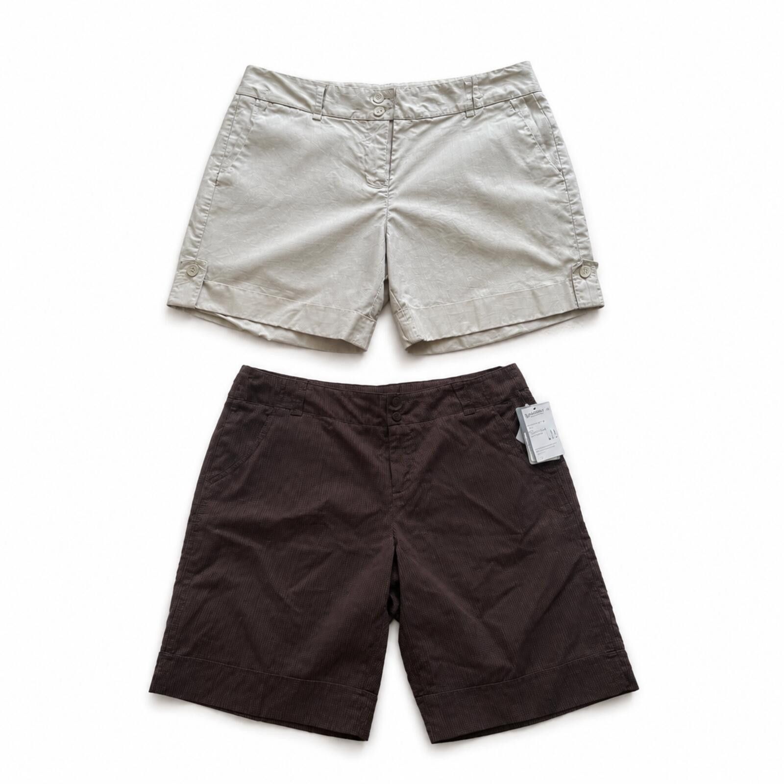Other Metro 7 Brown & Khaki Pinstripe Y2K Safari Size 10 bundle Size 32" / US 10 / IT 46 - 1 Thumbnail