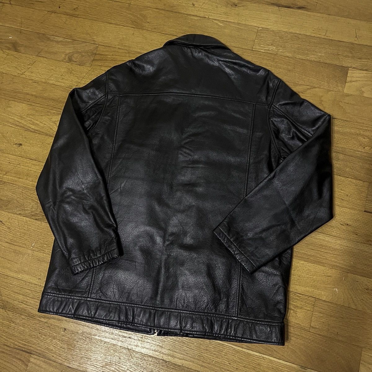 M. Julian M. Julian Wilsons Leather Zip Jacket Quilted Lined Men's L Size US L / EU 52-54 / 3 - 6 Thumbnail
