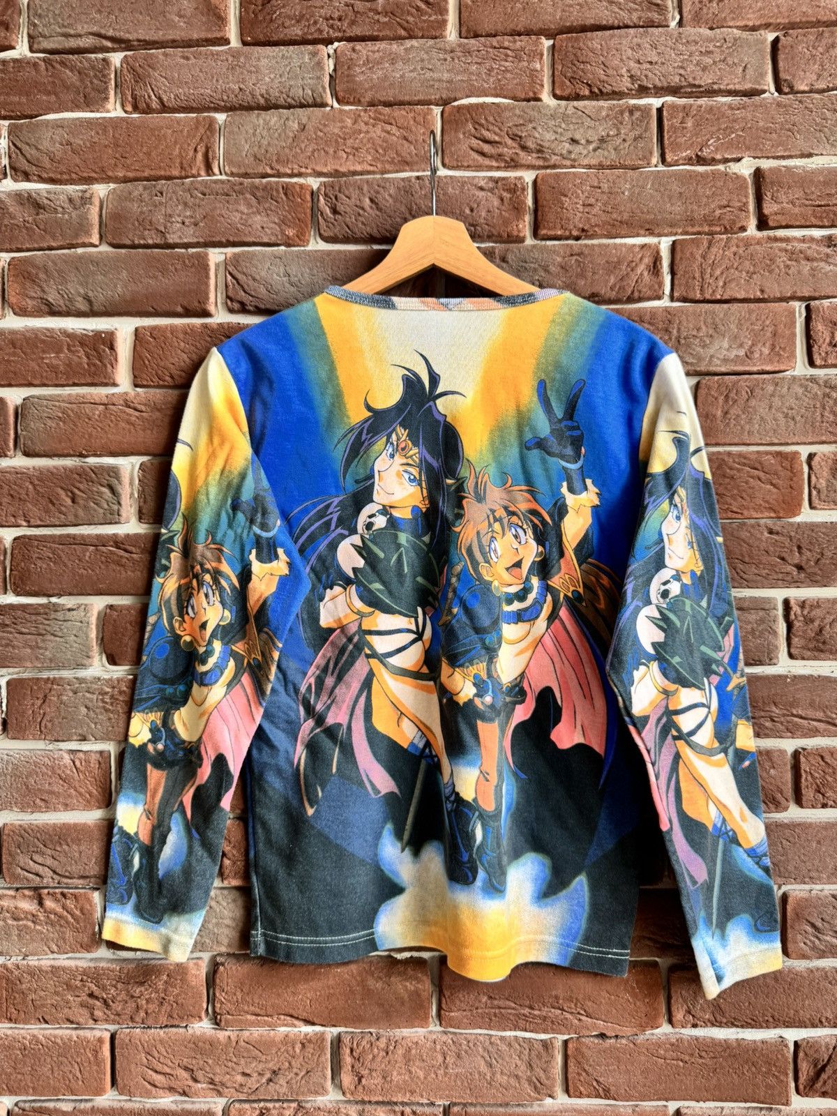 Anime Rare Vintage The Slayers Manga Anime TEe All over print Size US XS / EU 42 / 0 - 2 Thumbnail