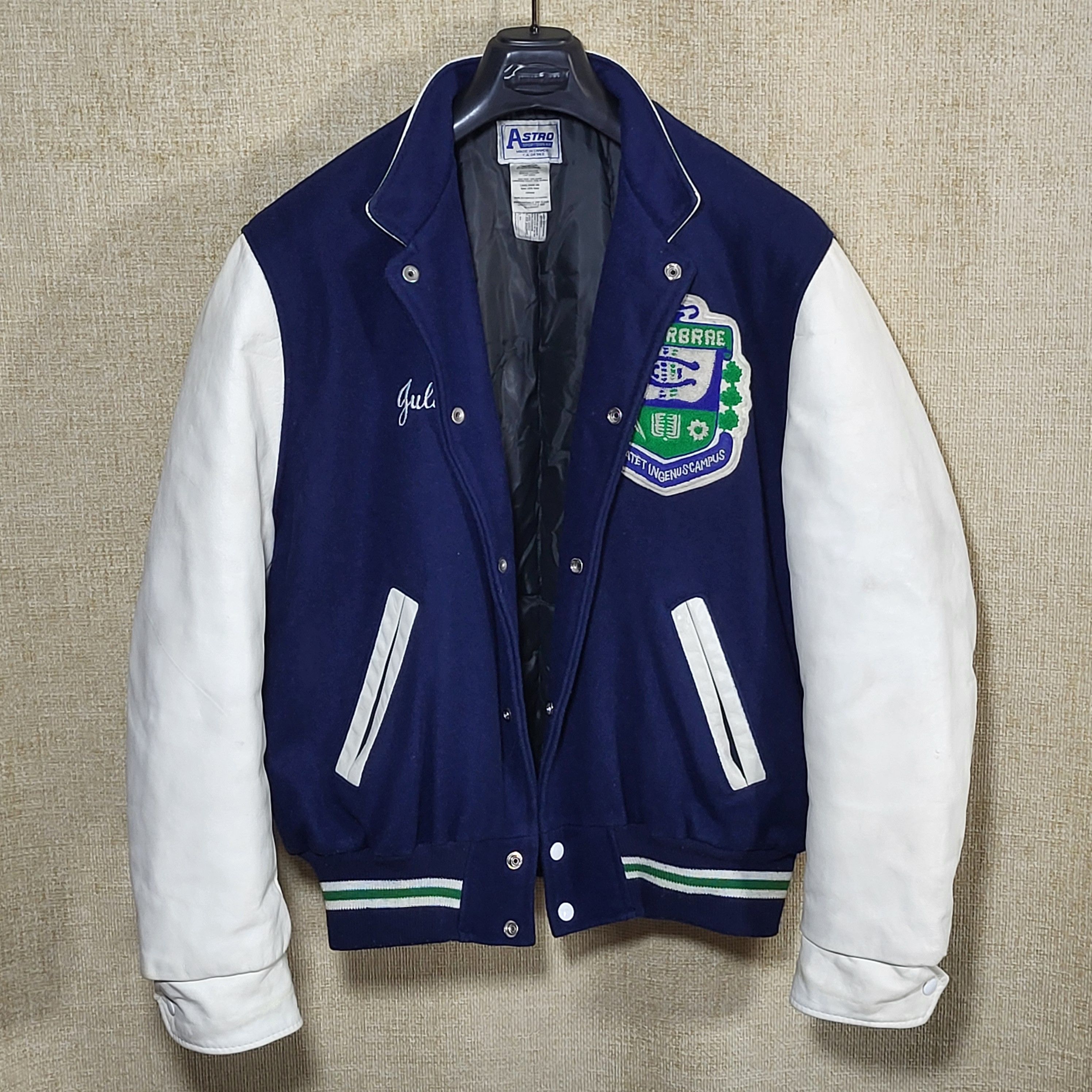 Other Astro university jacket.Made in Canada. Size US XL / EU 56 / 4 - 3 Thumbnail