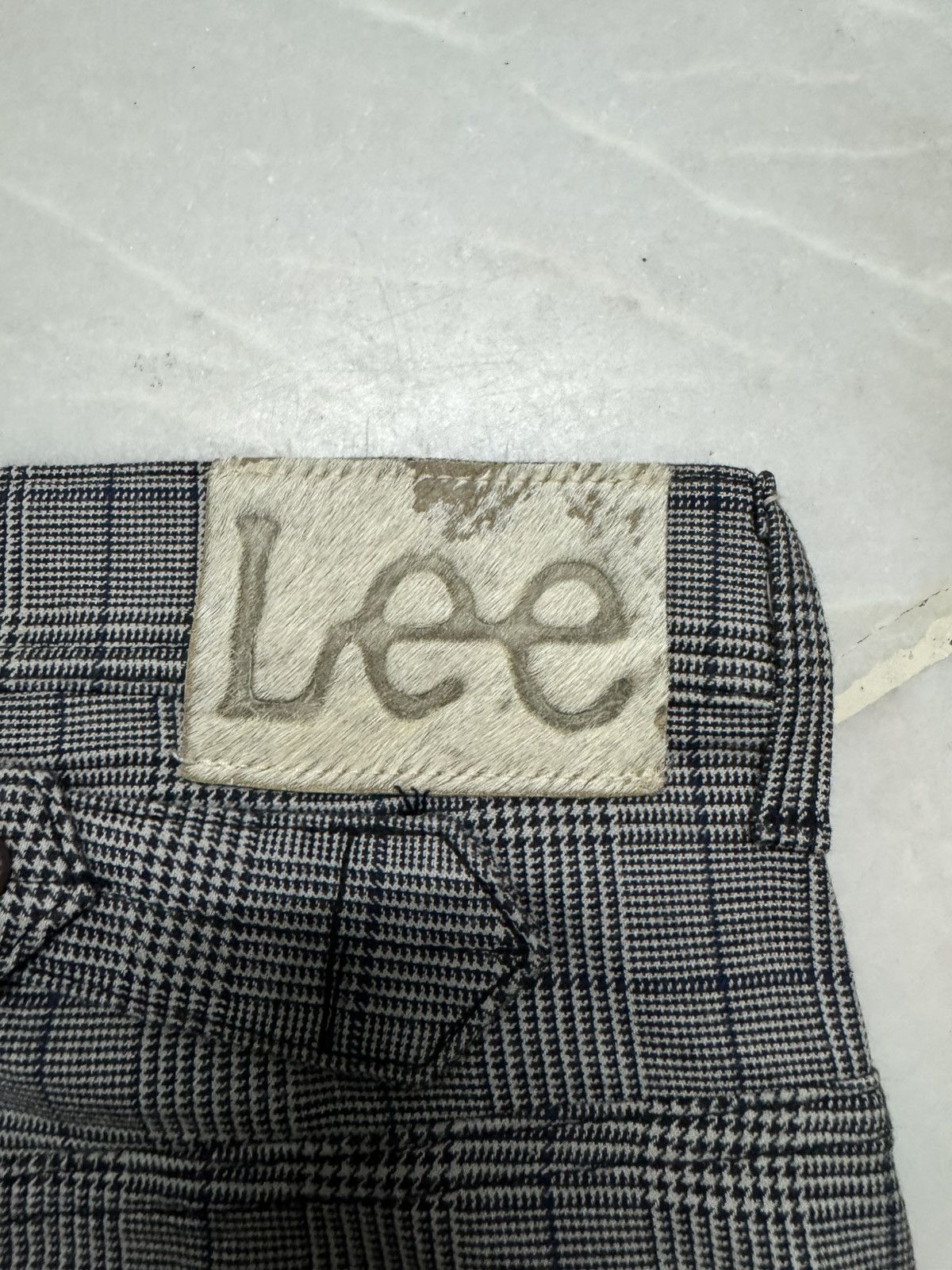 Lee RARE VINTAGE LEE COWBOY TARTAN ZIPPER CARGO BUCKLE BACK Size US 29 - 18 Thumbnail