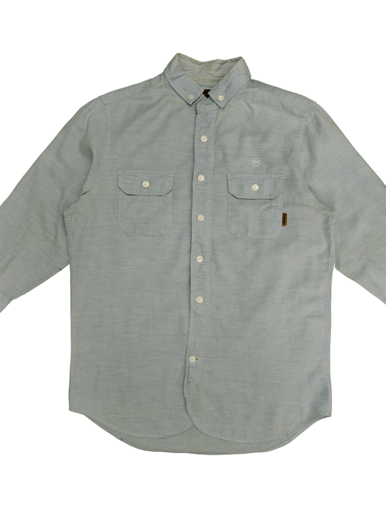 Neighborhood Vintage Neighborhood .Co Japan Chambray Denim Shirt Size US S / EU 44-46 / 1 - 1 Thumbnail