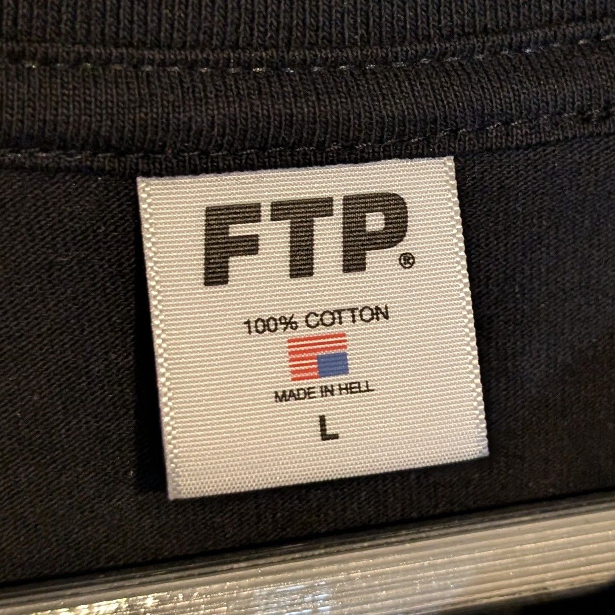 Fuck The Population FTP Black 14th Anniversary Logo Tee Size US L / EU 52-54 / 3 - 4 Thumbnail