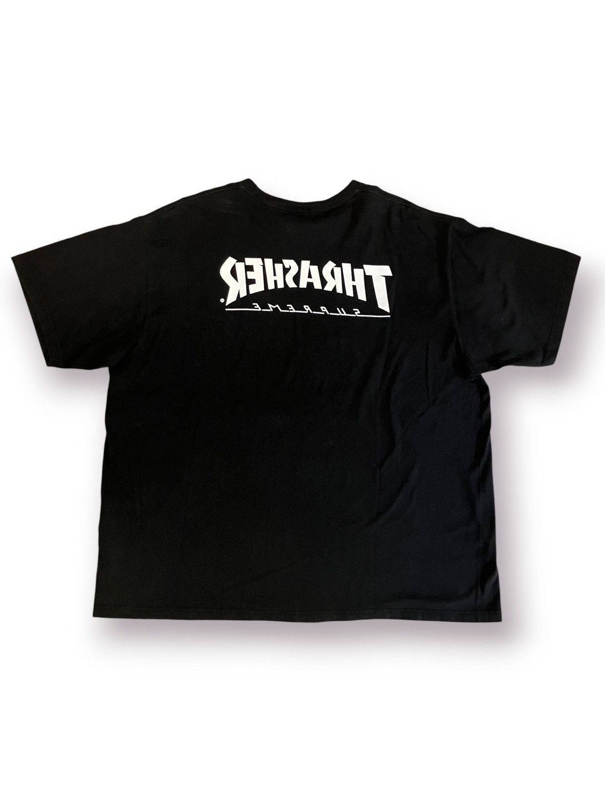 Supreme × Thrasher Supreme Thrasher Harold Tee ‘Black’ Size US XXL / EU 58 / 5 - 2 Thumbnail
