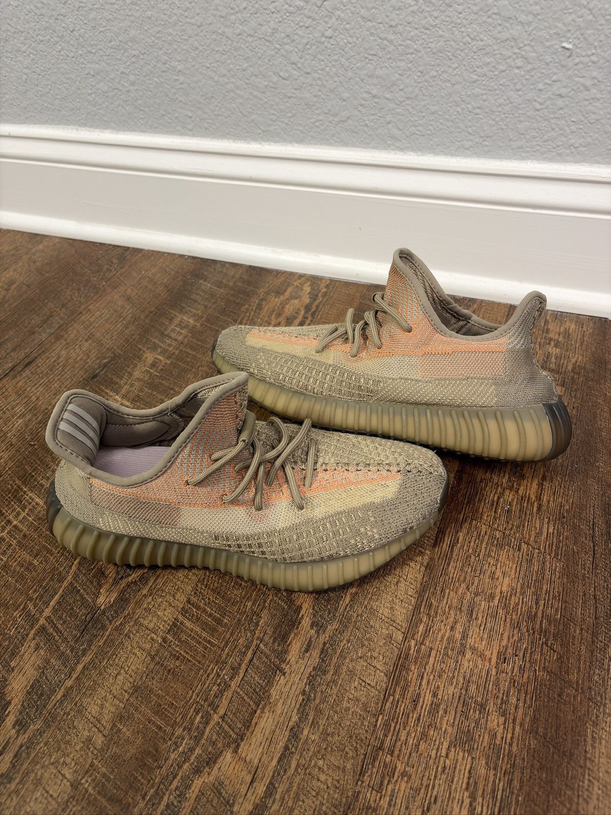 Yeezy Adidas Yeezy Boost 350 V2 Sand Taupe Size US 9 / EU 42 - 4 Thumbnail