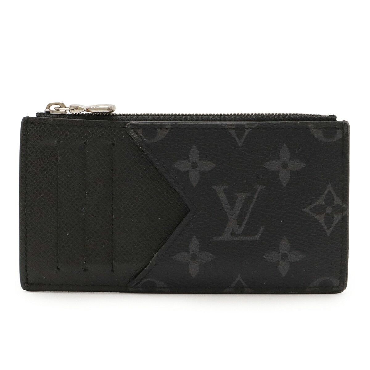 Louis Vuitton Louis Vuitton Louis Vuitton Taigarama Monogram Eclipse Coin Card Holder Textile Coin Case M30271 DUTY FREE for USA Size ONE SIZE - 1 Thumbnail