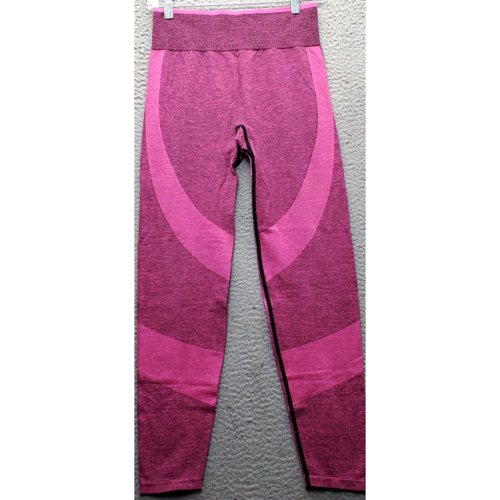 Victoria's Secret PINK Victoria's Secret Seamless Workout Leggings Womens Medium Multi High-Waist Size 32" / US 10 / IT 46 - 2 Thumbnail