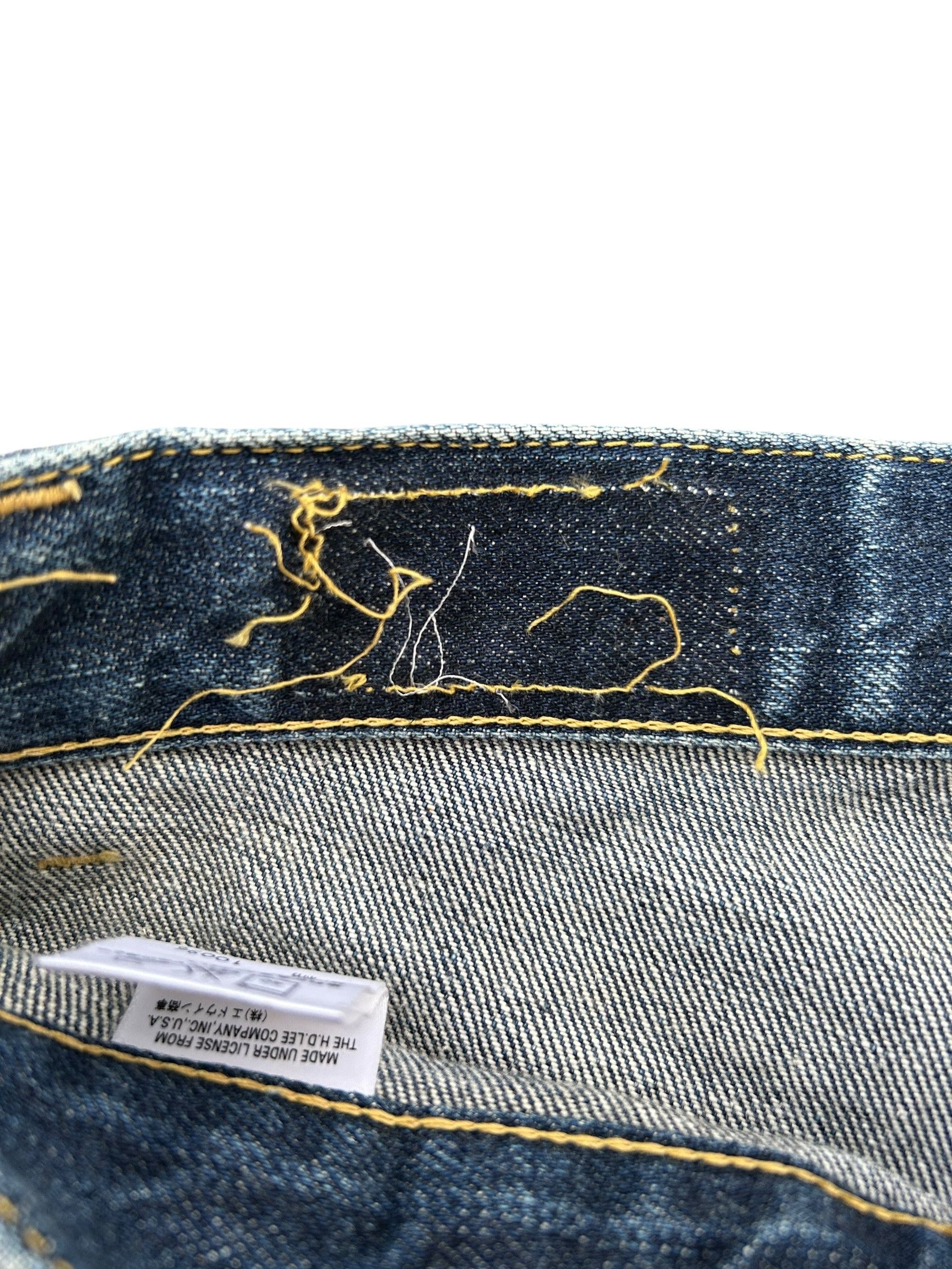 Japanese Brand × Kapital × Vintage Flare Vintage Lee Riders Denim Jeans Size US 30 / EU 46 - 10 Thumbnail
