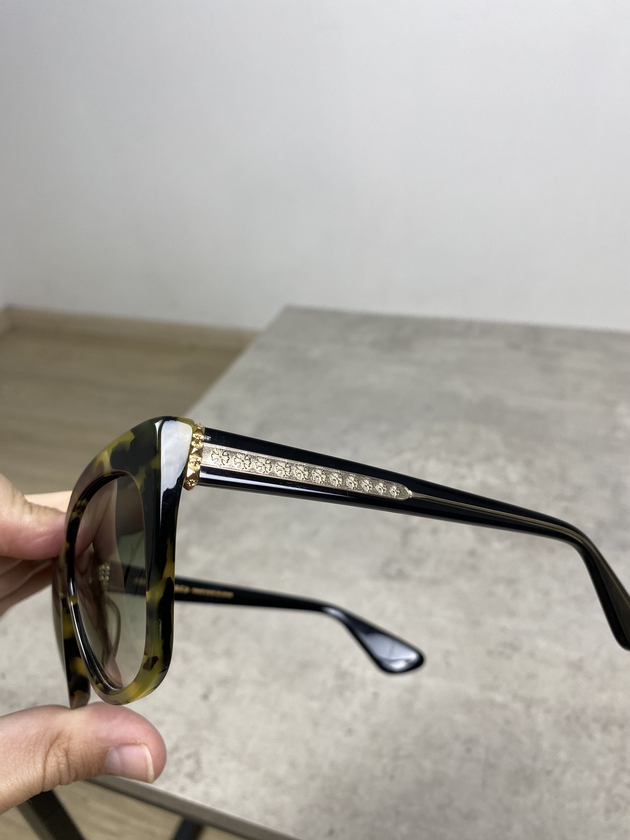 Chrome Hearts Chrome Hearts GLITTER GOO 2 Hot-Bk Sunglasses Size ONE SIZE - 13 Thumbnail