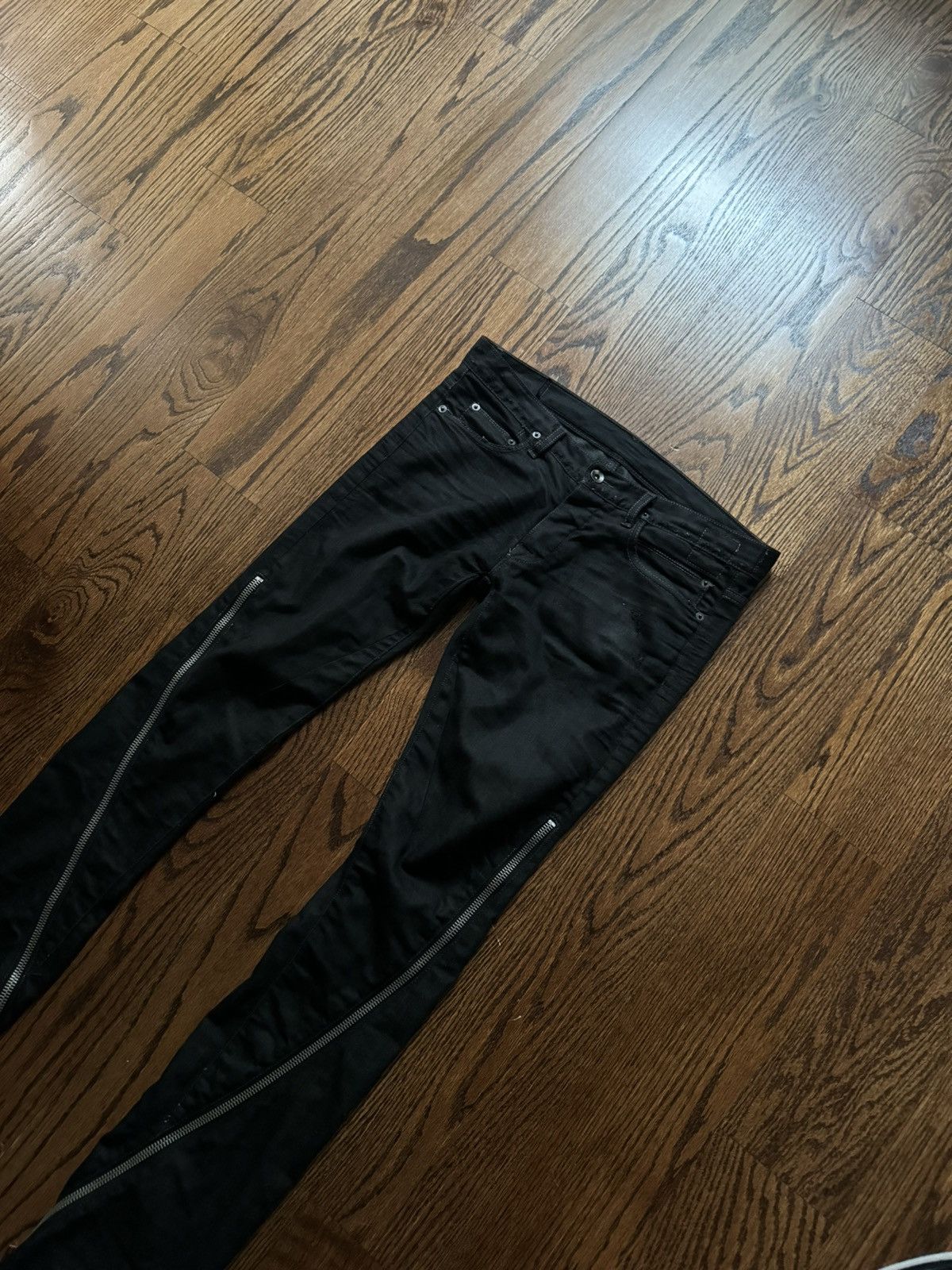 Rick Owens ss09 rick owen’s strutter banana cut denim Size US 30 / EU 46 - 2 Thumbnail