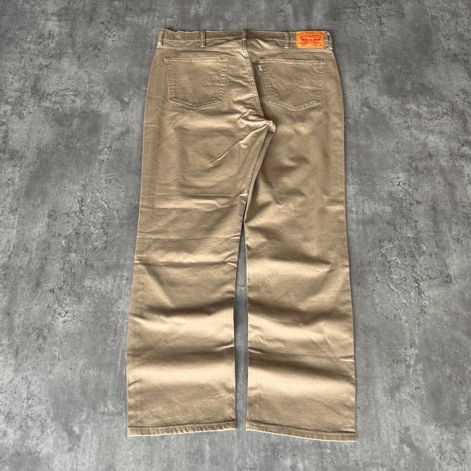 Levi's × Levi's Vintage Clothing × Vintage Vintage Y2K Levi’s 541 Skater Tonal Grunge Cyber Tech Pants Size US 38 / EU 54 - 1 Thumbnail