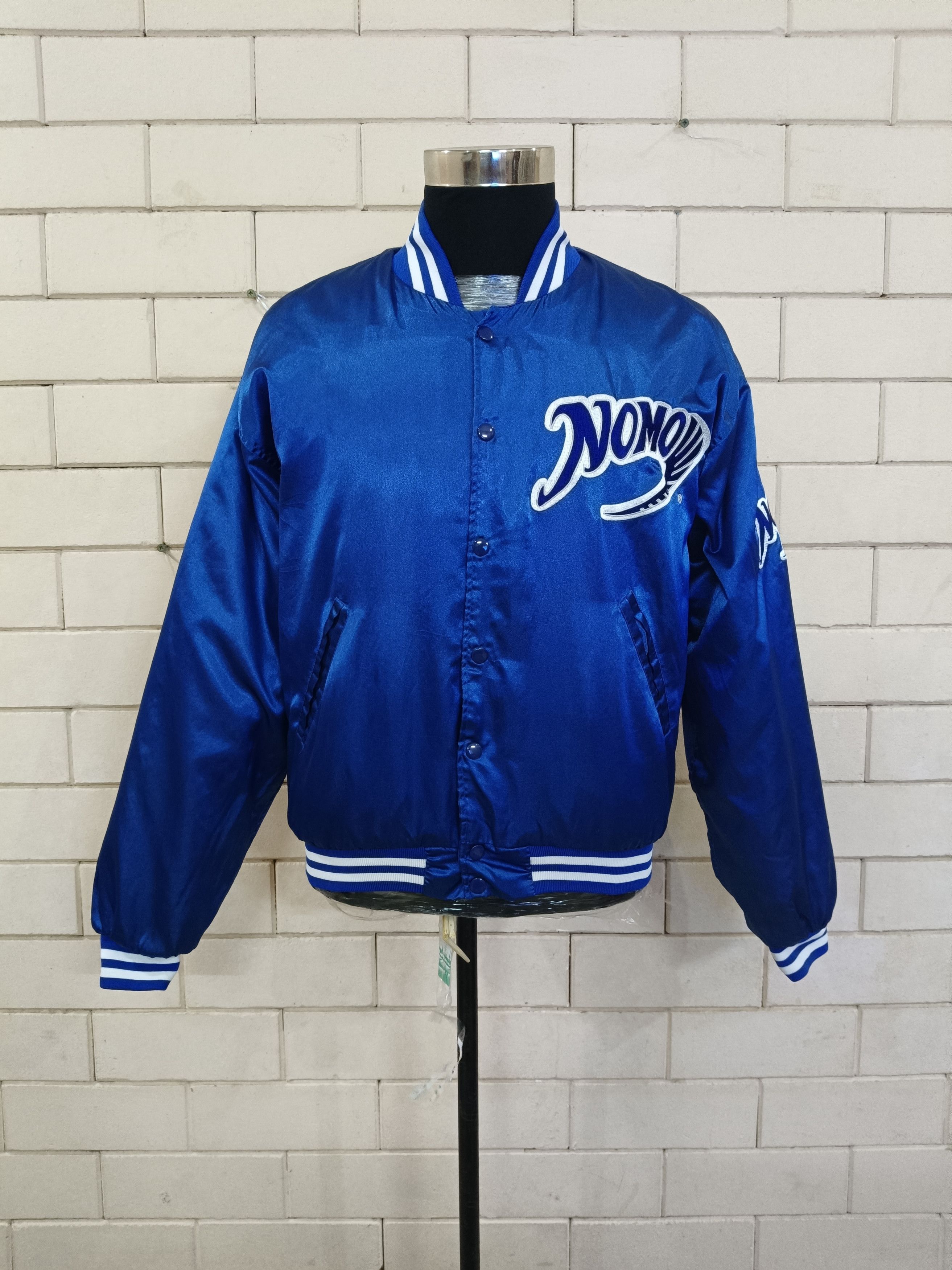 Japanese Brand × MLB Vintage 90's Baseball Jacket Nomo Size US L / EU 52-54 / 3 - 8 Thumbnail