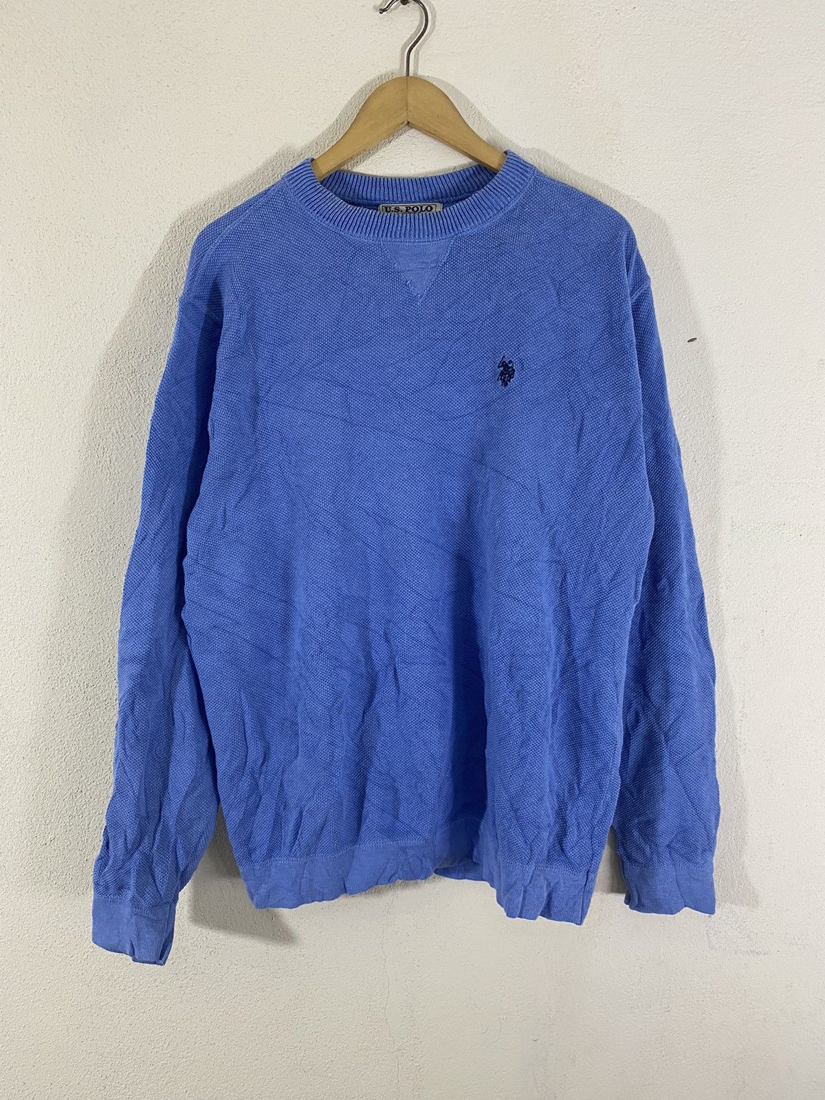 Beverly Hills Polo Club × U.S. Polo Assn. × Vintage Vintage US POLO ASSN Embroidered Logo Sweatshirt Size US M / EU 48-50 / 2 - 1 Thumbnail