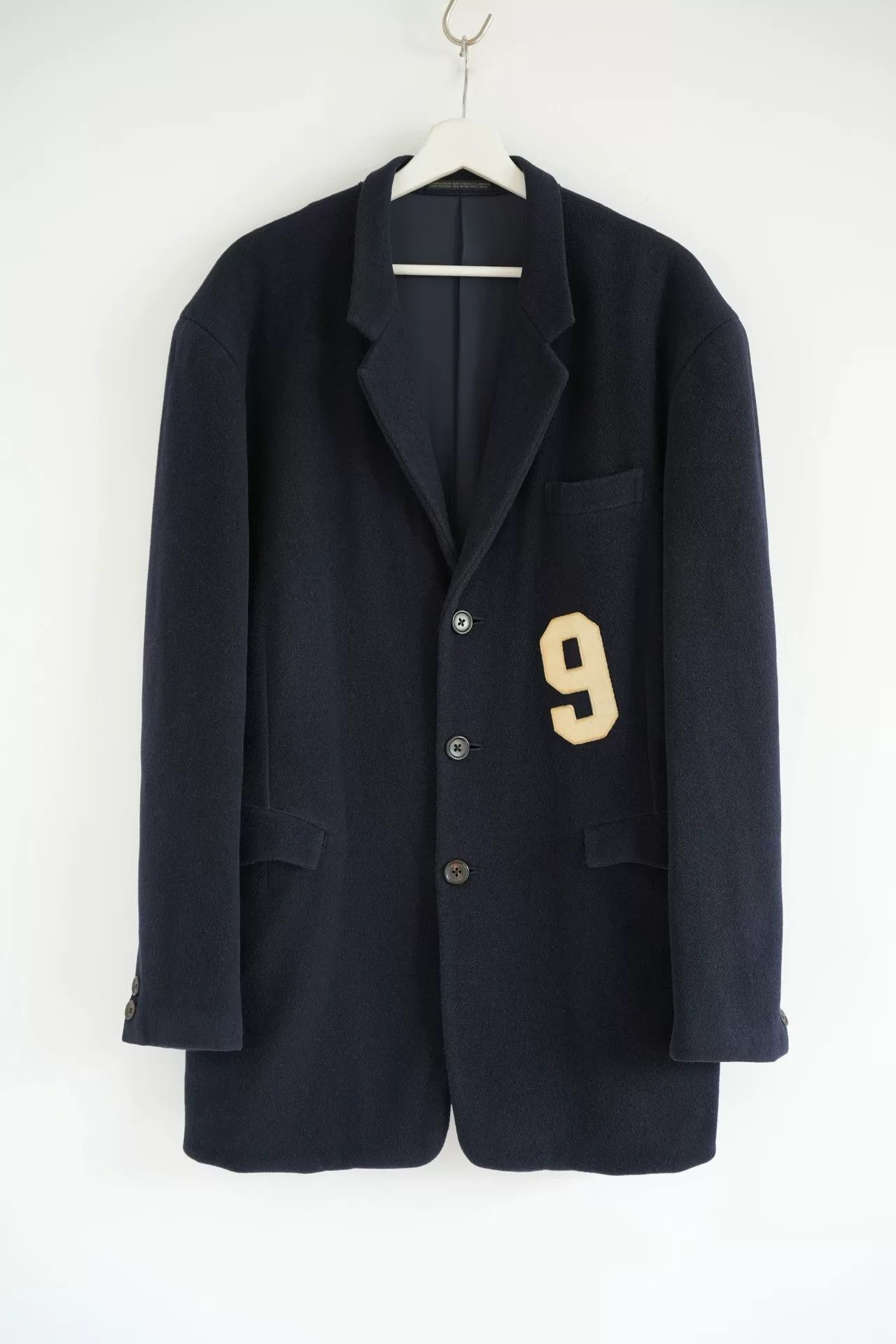 Yohji Yamamoto yohji yamamoto wool suit with number 9 Size US M / EU 48-50 / 2 - 1 Thumbnail