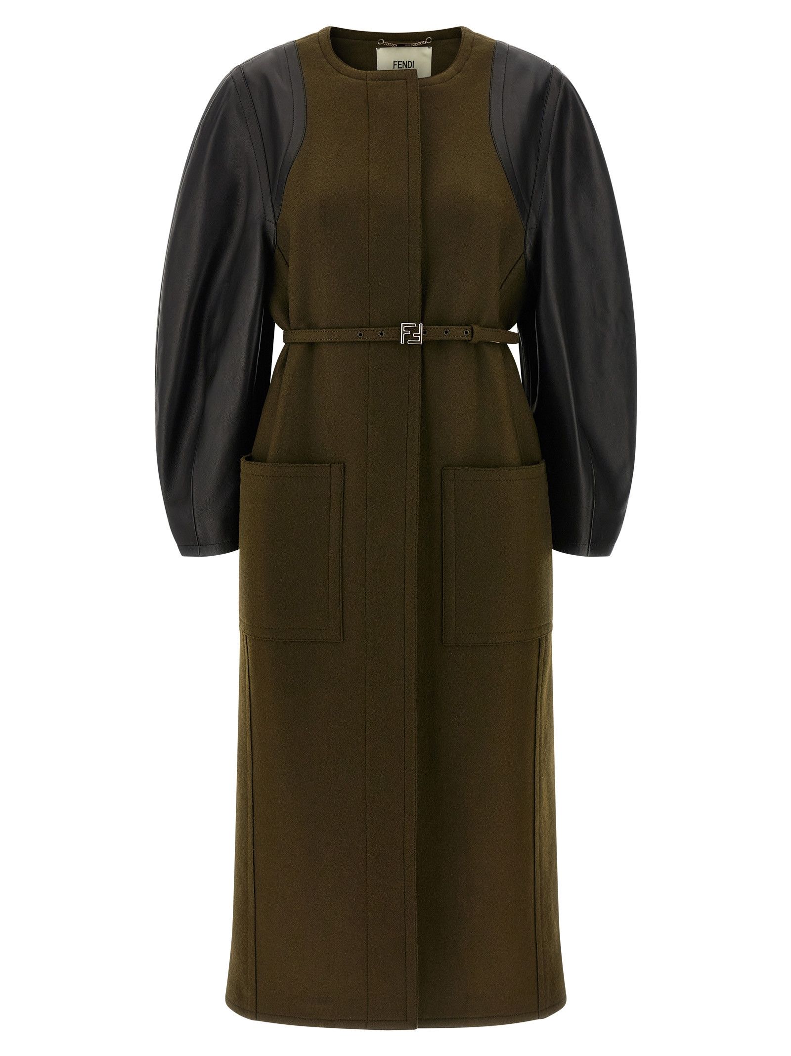 Fendi 'Wool Felt' coat Size M / US 6-8 / IT 42-44 - 1 Thumbnail