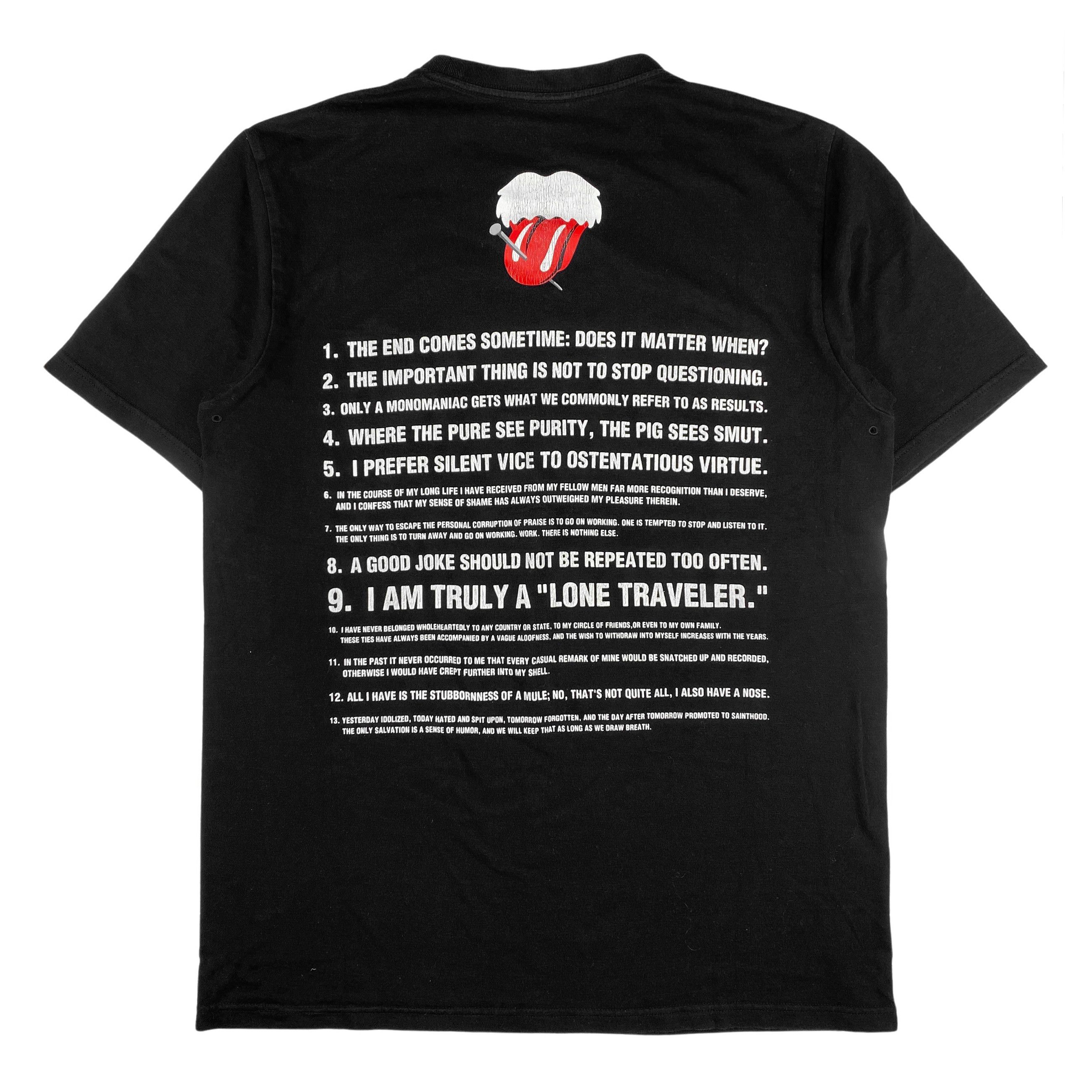 Number (N)ine × Takahiromiyashita The Soloist. SS/AW03 Rolling Stones Tee Size US XXL / EU 58 / 5 - 2 Thumbnail