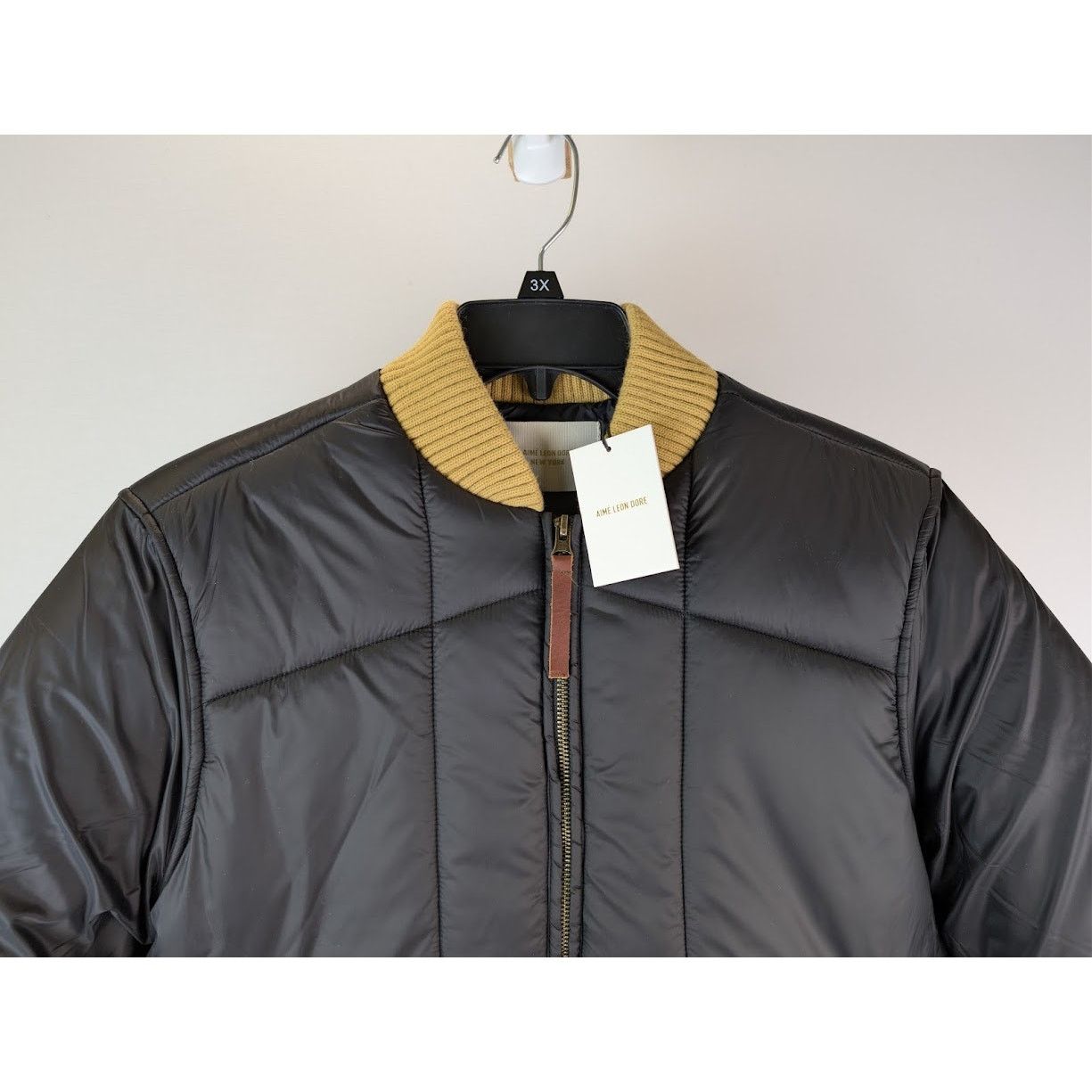 Aime Leon Dore o1rshd1 Quilted Bomber Jacket in Black Size US S / EU 44-46 / 1 - 2 Thumbnail