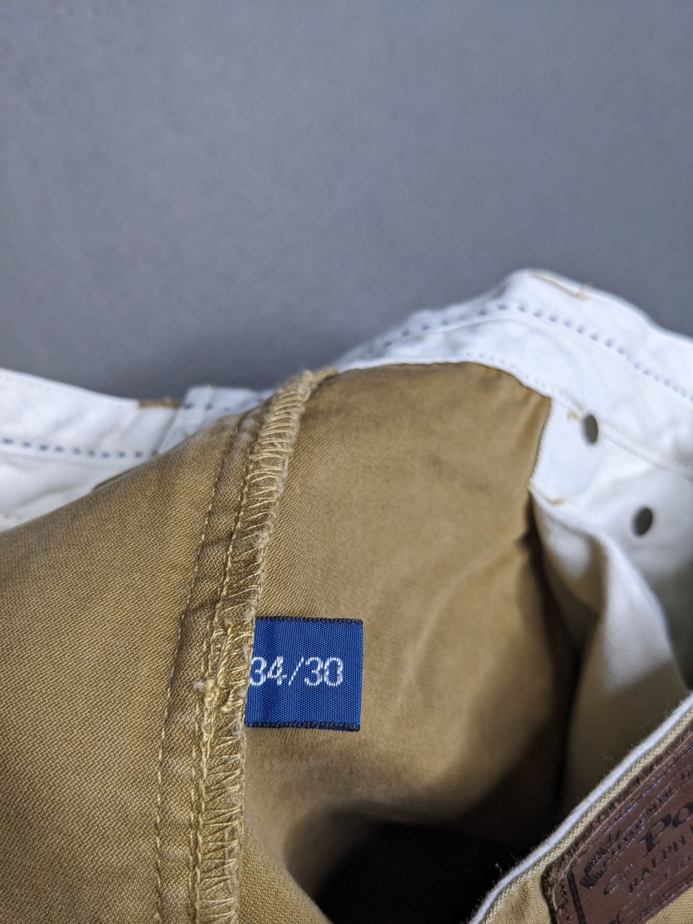 Polo Ralph Lauren Polo Ralph Lauren Dungaree Pants 34x30 Straight Small Pony Size US 34 / EU 50 - 14 Thumbnail