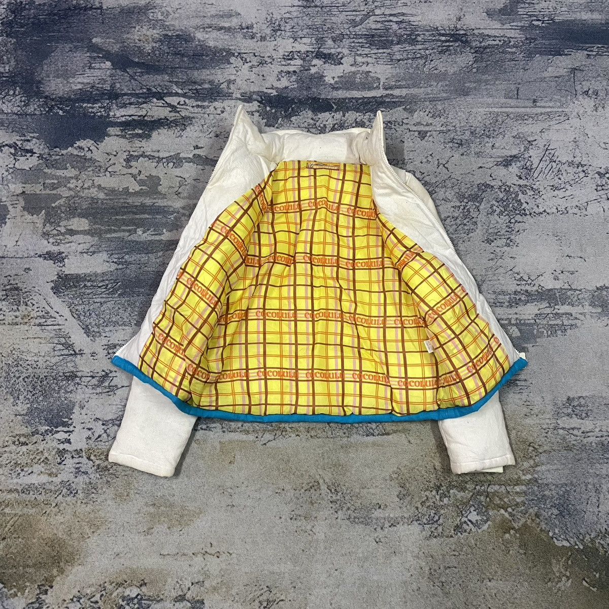 Japanese Brand × Vintage Vintage Coco Lulu Colour Block Kid Puffer Jacket Size S / US 4 / IT 40 - 4 Thumbnail