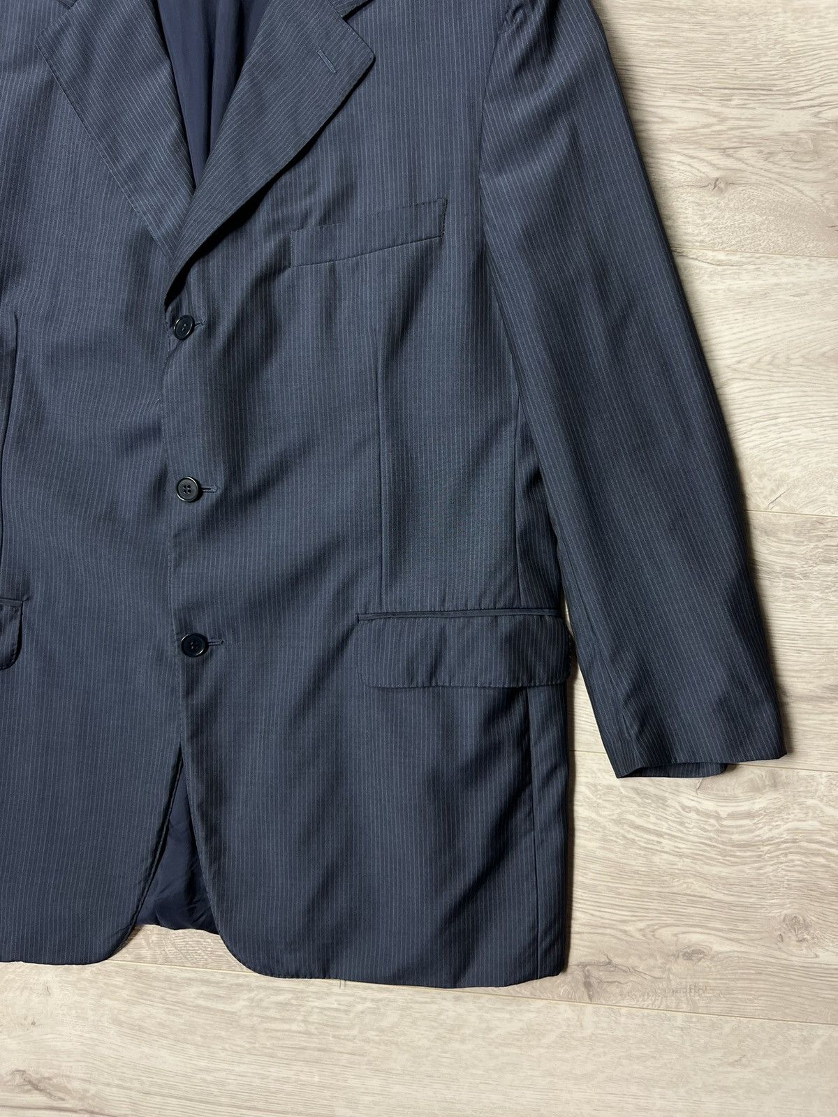 Canali Canali Wool Striped Blazer Size 56R / 46R Size 46R - 5 Thumbnail