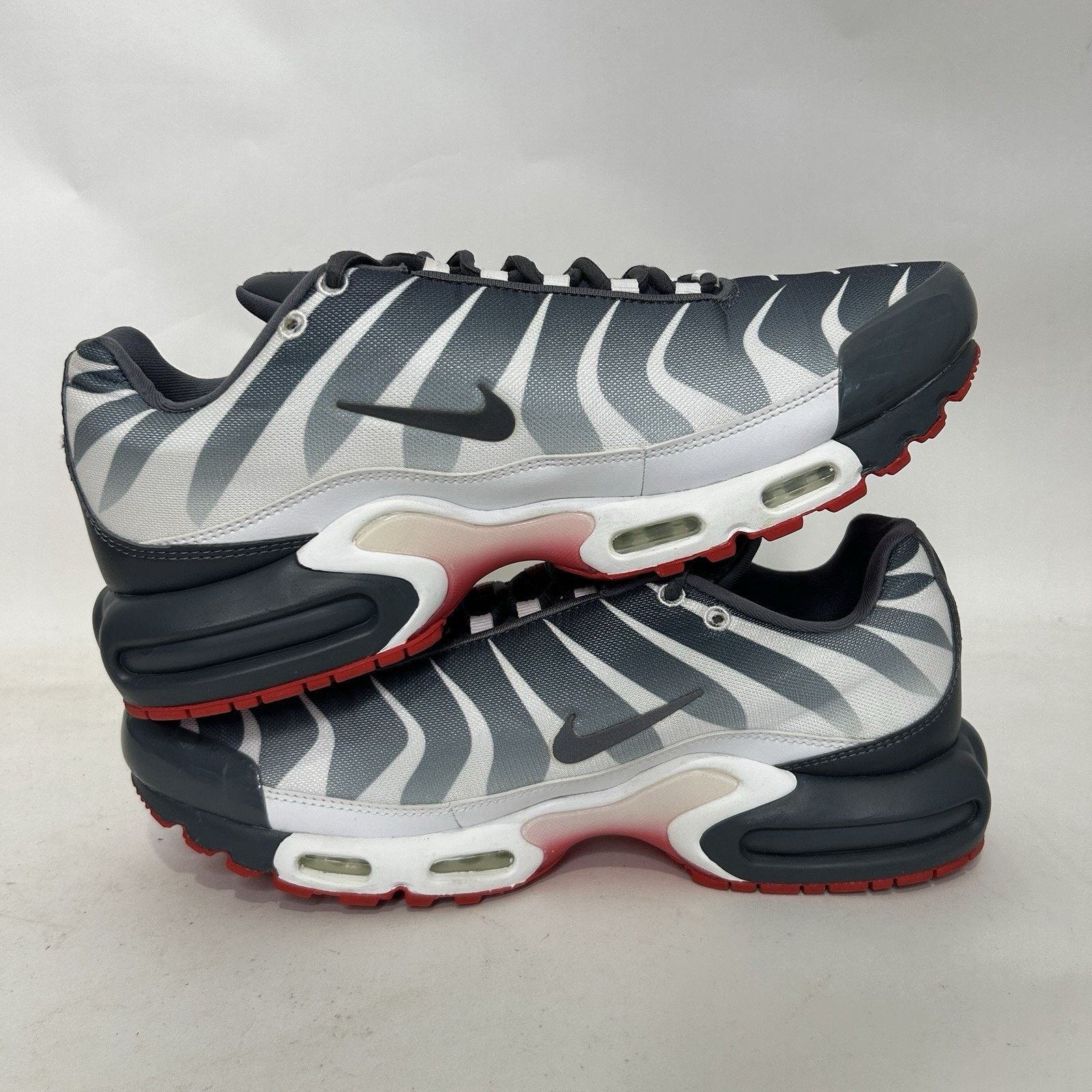 Nike Nike Air Max Plus TN SE “Before The Bite/Grey Red White” Size US 11.5 / EU 44-45 - 3 Thumbnail
