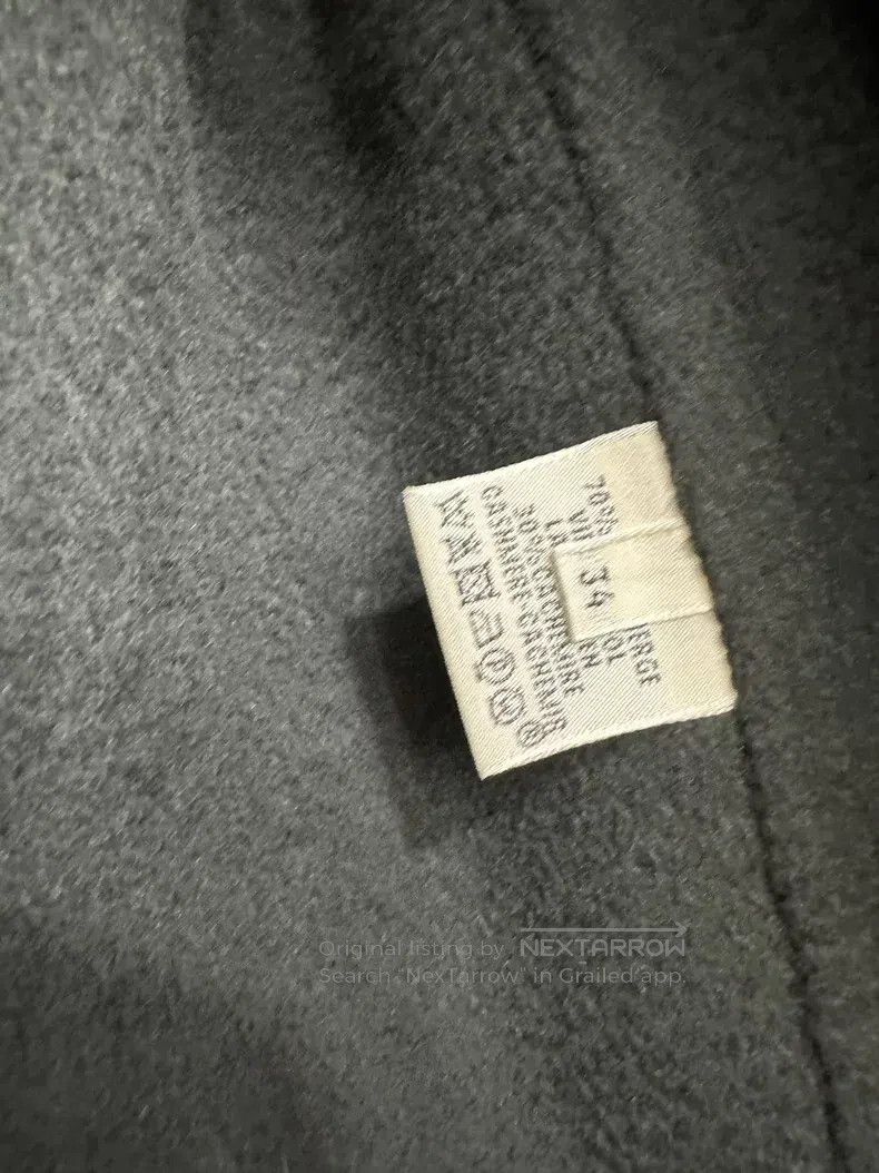 Hermes Hermes Cashmere and Wool Blended Jacket, Simple Style Size XXS / US 00 / IT 34 - 4 Thumbnail