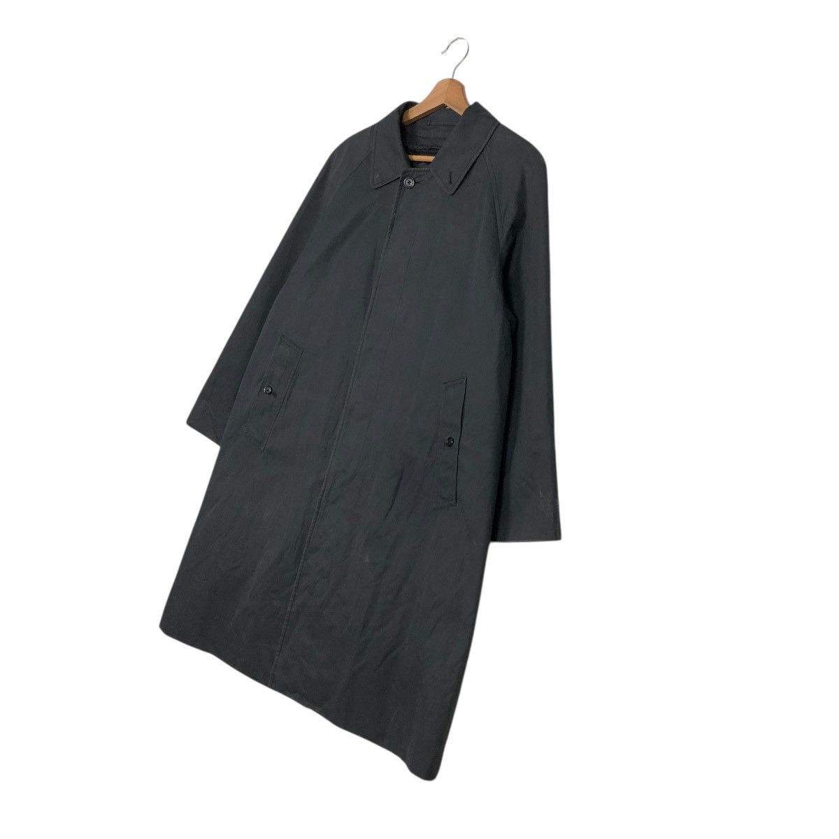 Burberry 🔥VINTAGE LONG TRENCH COAT BURBERRY LONDON NOVA CHECK LINING Size US M / EU 48-50 / 2 - 5 Thumbnail