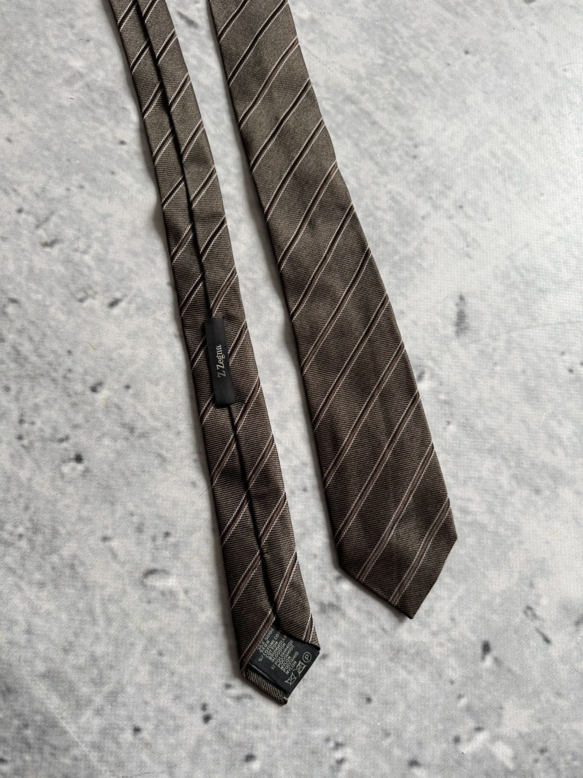 Ermenegildo Zegna Vintage tie Ermenegildo Zegna luxury 90s Size ONE SIZE - 3 Thumbnail