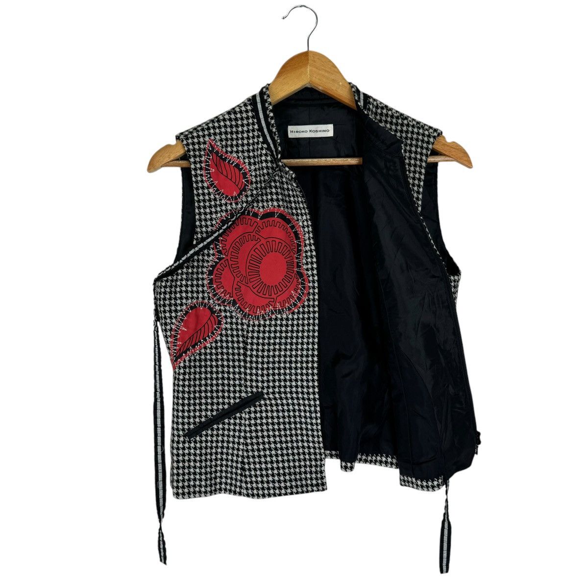 Hiroko Koshino Homme × Japanese Brand ❄️HIROKO KOSHINO PATCHWORK ZIPPER VEST Size S / US 4 / IT 40 - 5 Thumbnail