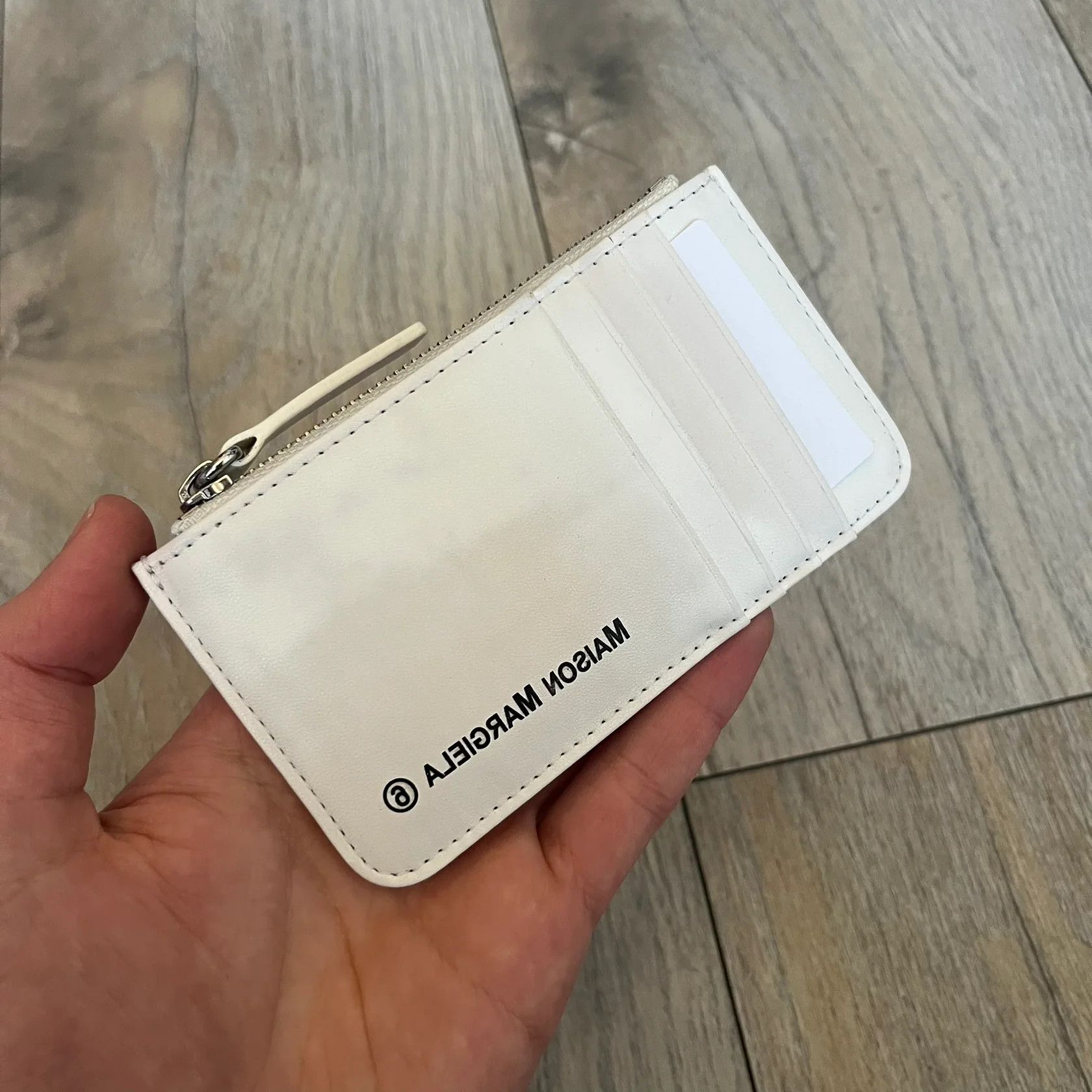 Maison Margiela MM6 Maison Margiela White Side Cardholder Size ONE SIZE - 2 Thumbnail