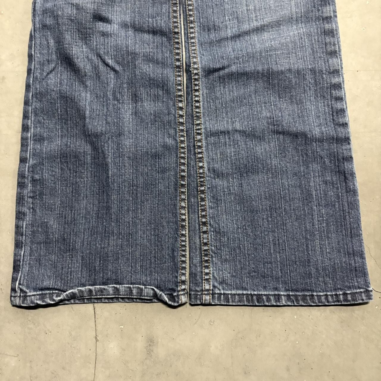 Vintage Crazy Vintage Y2K/2000s Baggy Grunge Dark Wash Denim Jeans! Size US 30 / EU 46 - 2 Thumbnail