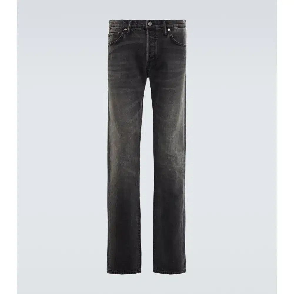 Tom Ford o1loc1c1225 DPS001 Slim Fit Denim Pant in Dark Grey Size US 30 / EU 46 - 1 Thumbnail