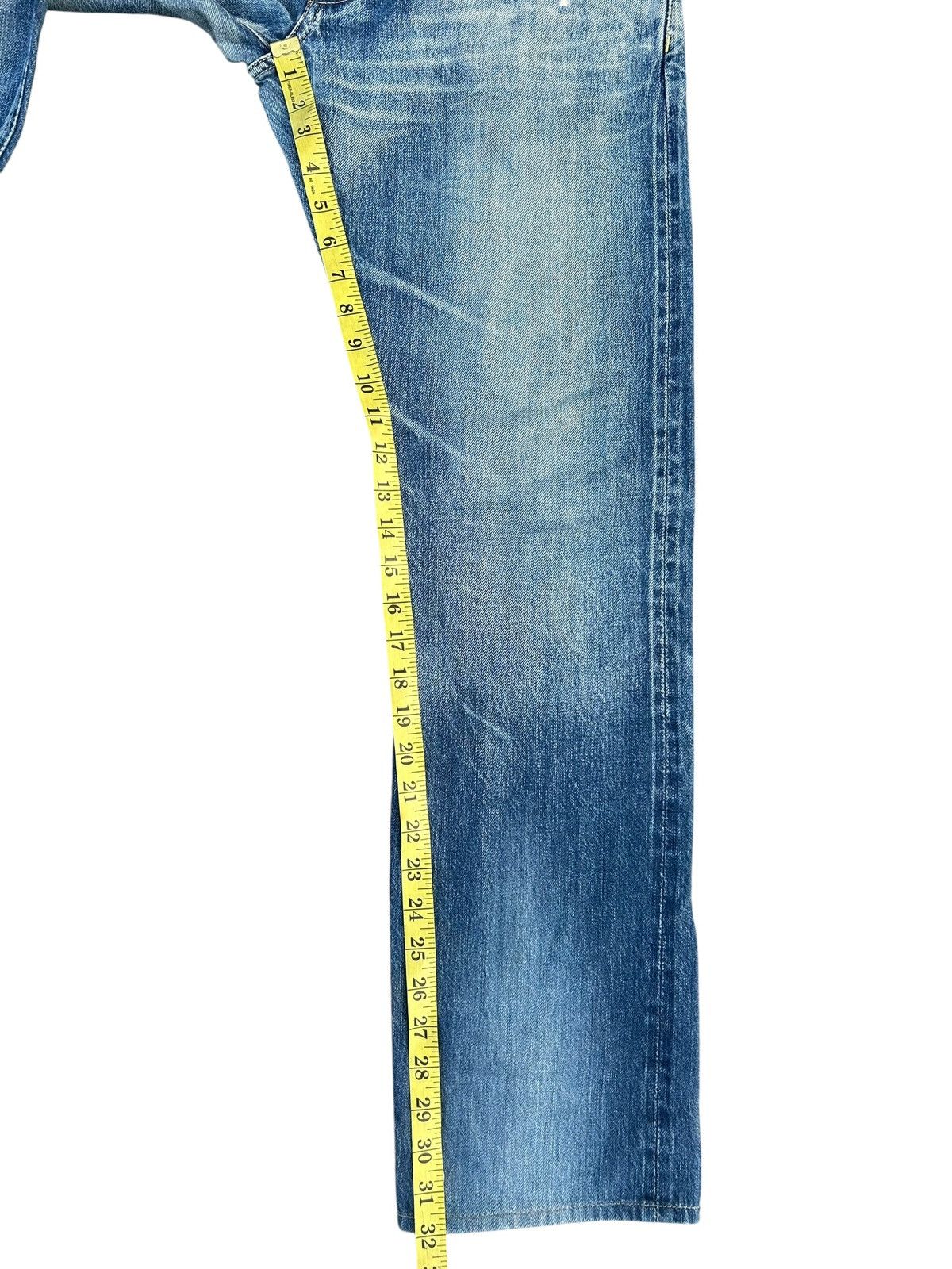 Hysteric Glamour Vintage Hysteric Glamour Selvedge Button Fly Punk Denim Jean Size US 33 - 22 Thumbnail