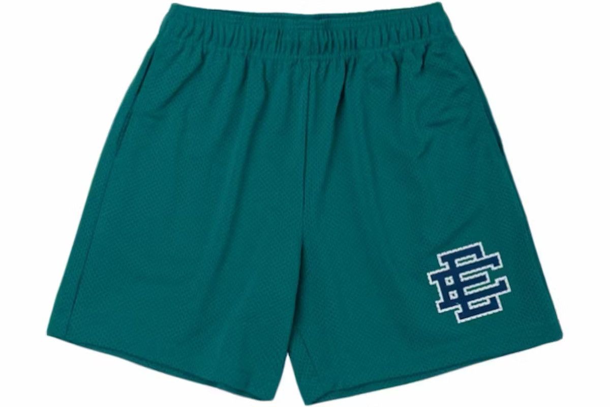 Eric Emanuel Eric Emanuel EE Teal Green Basic Mesh Shorts Size Small Size US 30 / EU 46 - 1 Thumbnail