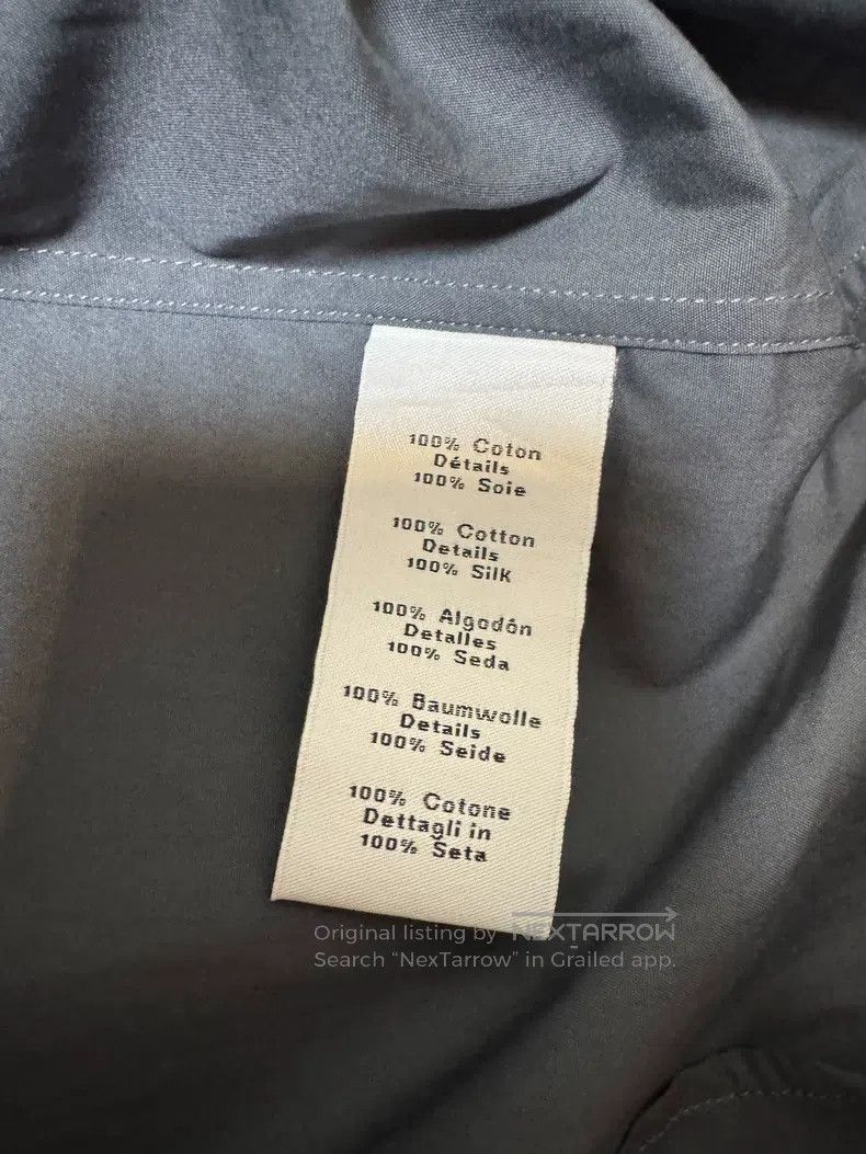 Hermes Hermes Cotton and silk blended shirt jacket Size US XXS / EU 40 - 9 Thumbnail