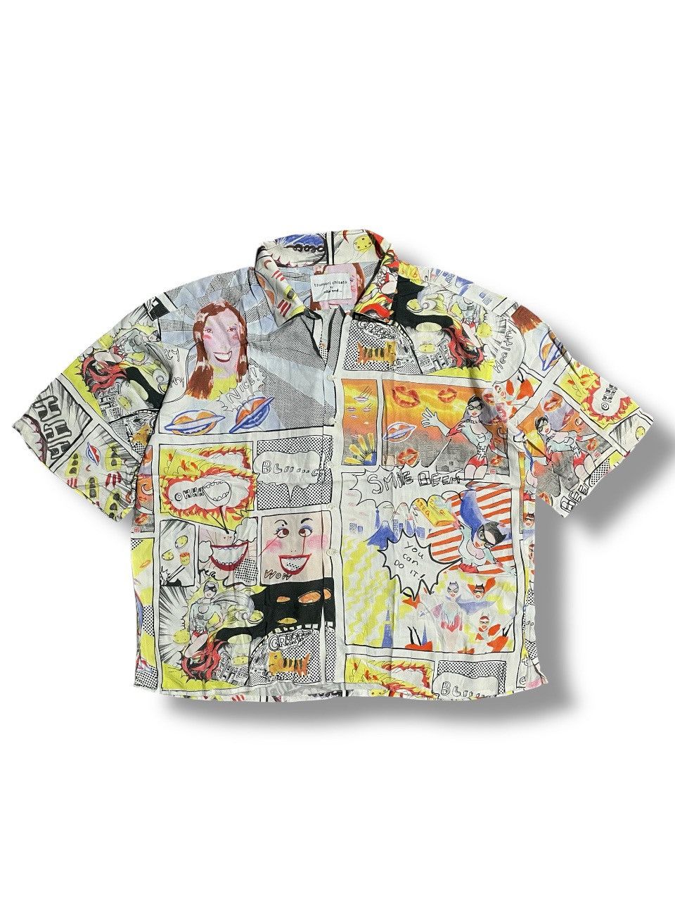 Tsumori Chisato Tsumori Chisato x Niko And Open Collar Comic Pattern Size US L / EU 52-54 / 3 - 1 Thumbnail