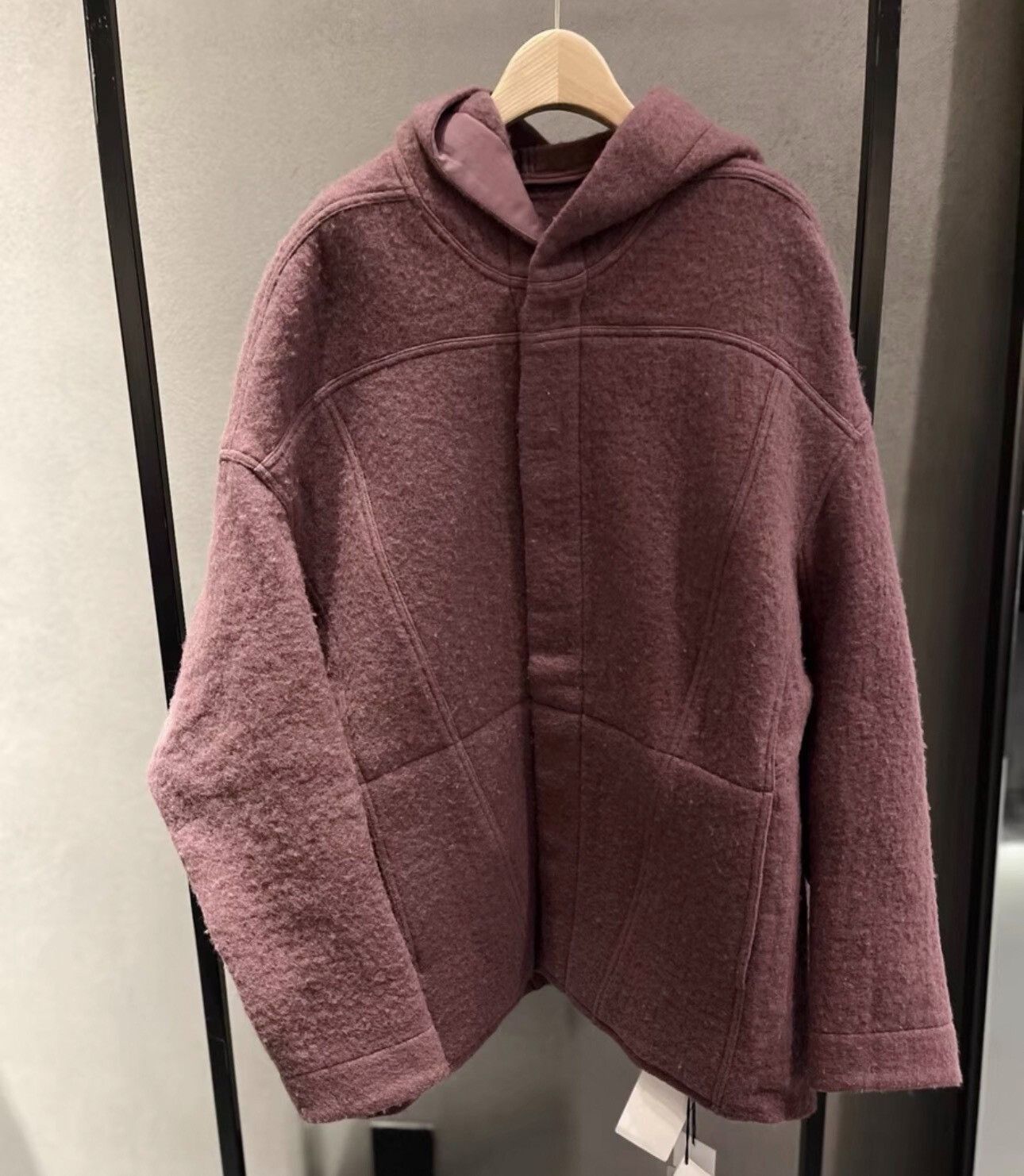 Rick Owens rick owens batwing sleeve wool coat Size US M / EU 48-50 / 2 - 1 Thumbnail