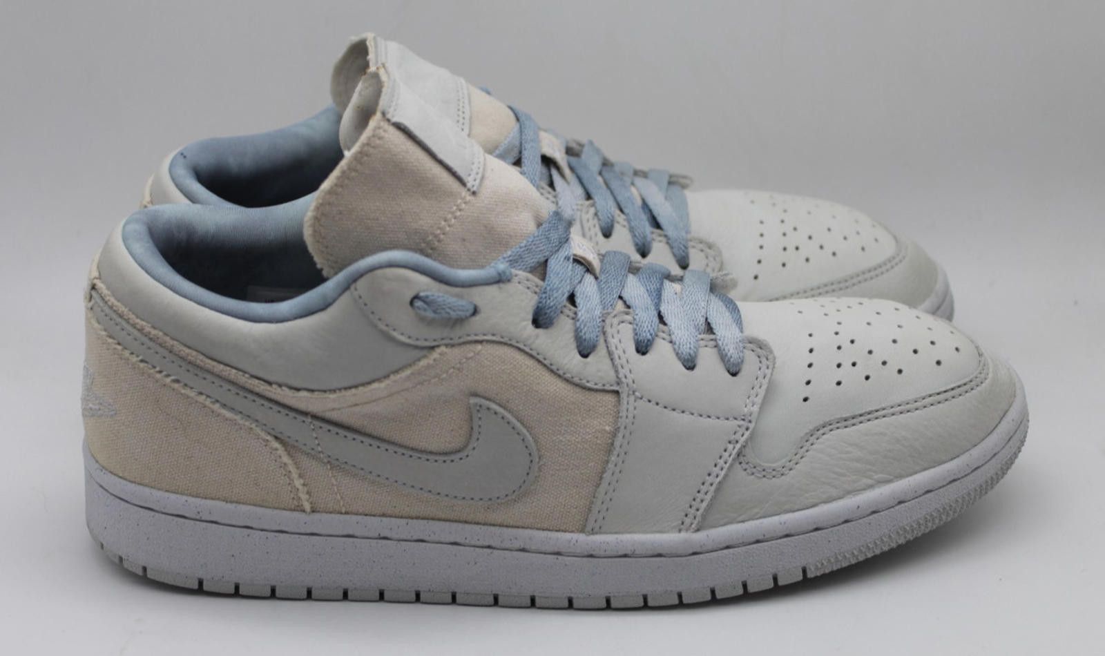 Jordan Brand Nike Air Jordan 1 Low SE Canvas Cream DQ4151-500 Size 12 Size US 12 / IT 42 - 1 Thumbnail