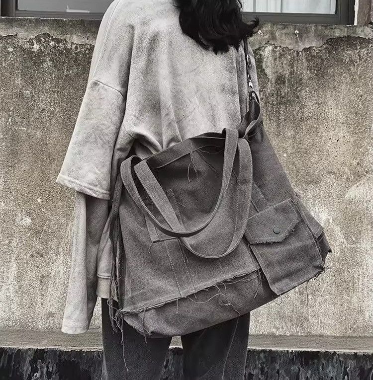 Japanese Brand Canvas Shoulder Bag Size ONE SIZE - 2 Thumbnail