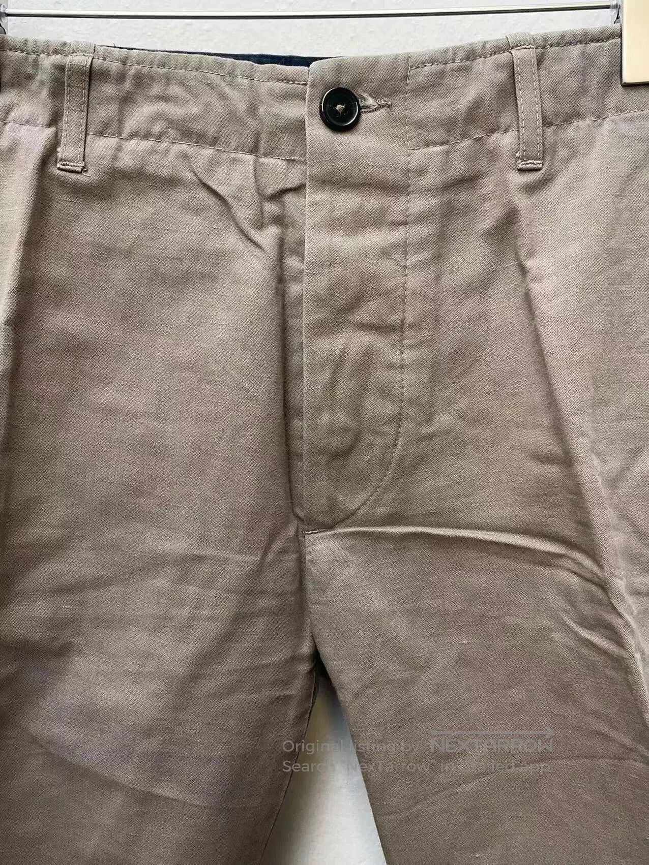 Ann Demeulemeester Ann Demeulemeester Cotton-Linen Trousers. Size US 32 / EU 48 - 2 Thumbnail