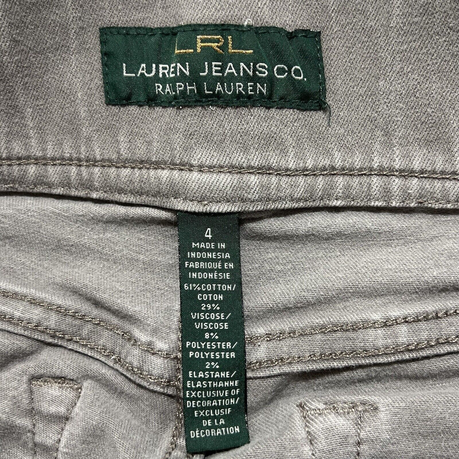Lauren Ralph Lauren Lauren Ralph Lauren Jegging Modern Legging Pull On Jeans Size 27" / US 4 / IT 40 - 3 Thumbnail