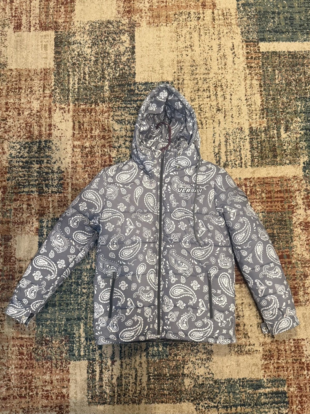 Glo Gang Verslil Bandana Puffer Jacket Size US M / EU 48-50 / 2 - 1 Thumbnail