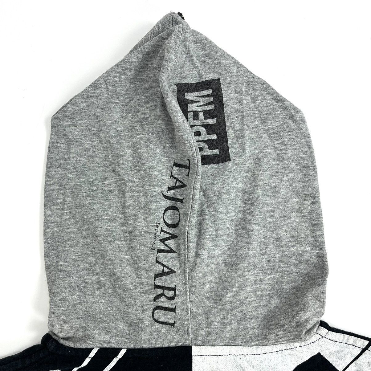 If Six Was Nine × Japanese Brand × PPFM Vintage PPFM x Tajomaru Poem Facemask Full Zip Hoodie Size US M / EU 48-50 / 2 - 4 Thumbnail