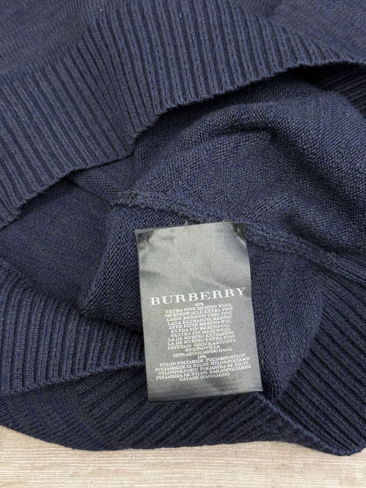 Burberry Prorsum Burberry Prorsum Wool Fall 2010 Button Turtleneck Sweater Size US L / EU 52-54 / 3 - 12 Thumbnail