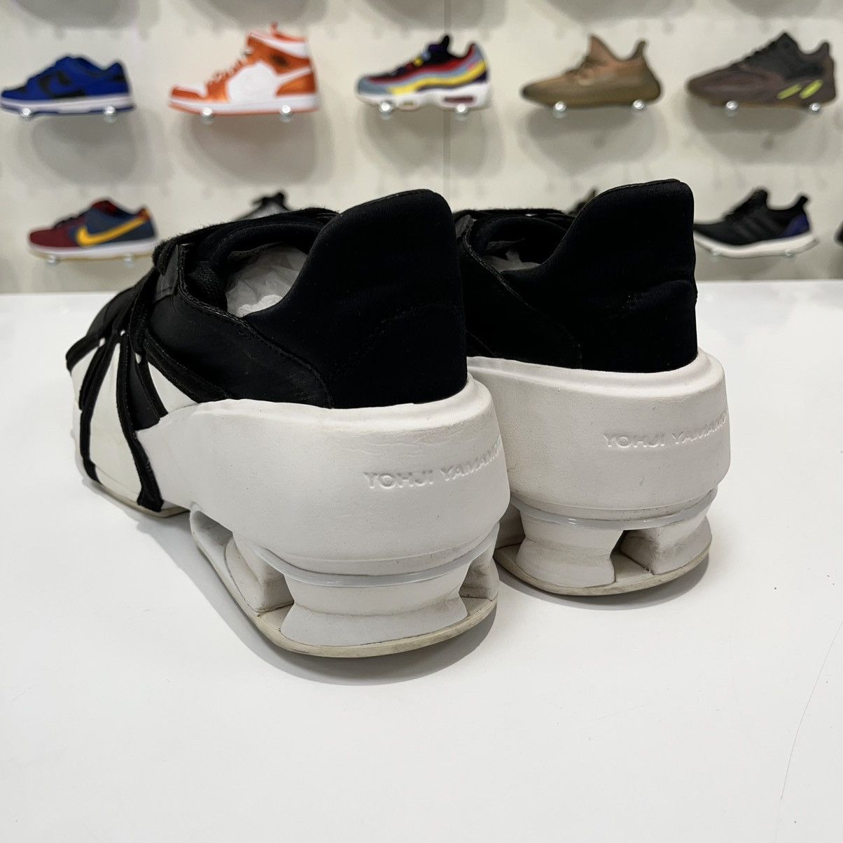 Adidas × Y-3 × Yohji Yamamoto Adidas Y-3 Sukui III Black Core White Size US 9 / EU 42 - 4 Thumbnail