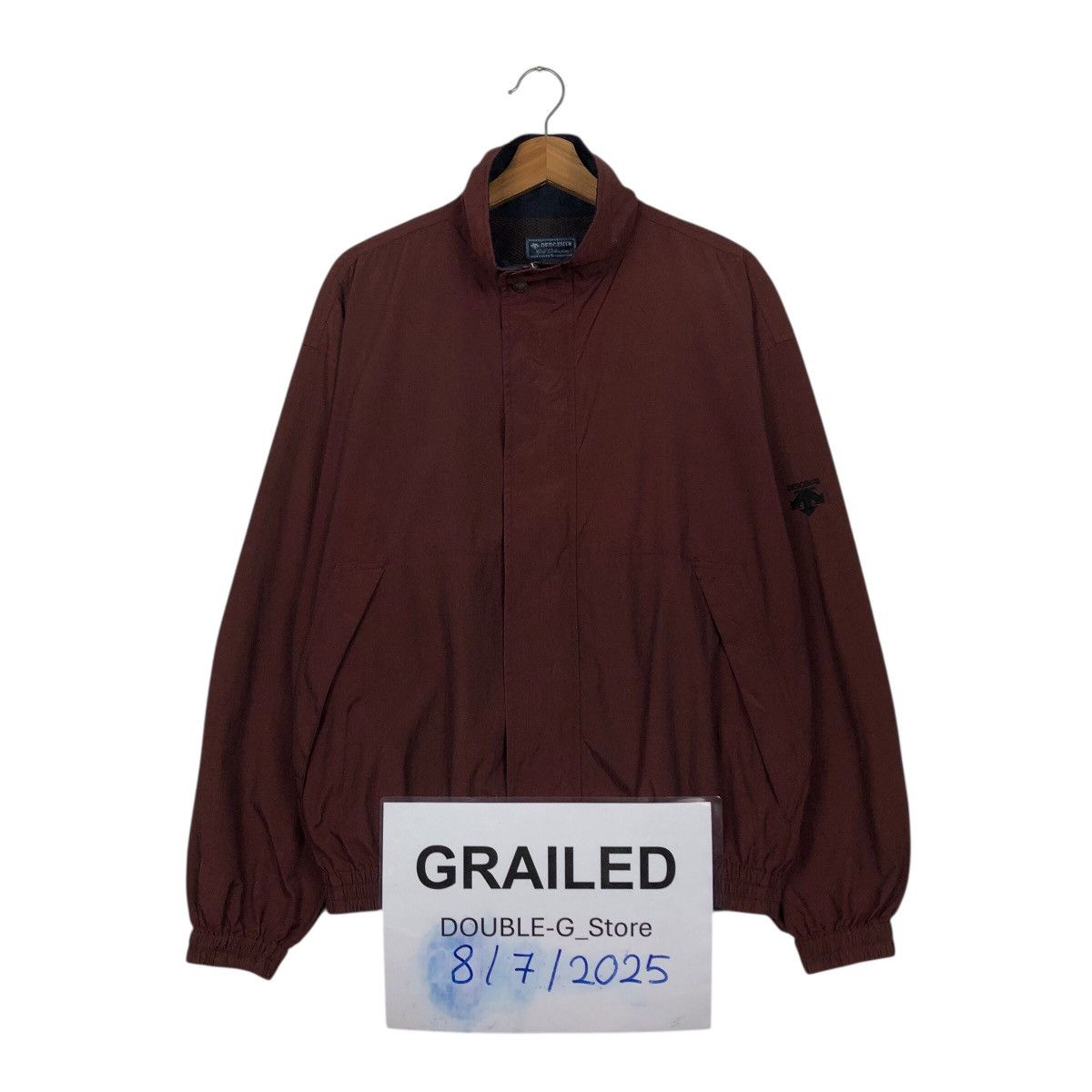 Japanese Brand Vintage Bomber Jacket Descente Golf Collection Issey Miyake Size US M / EU 48-50 / 2 - 1 Thumbnail